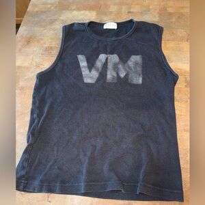 Black Tank Top VM Logo Women’s Sz L